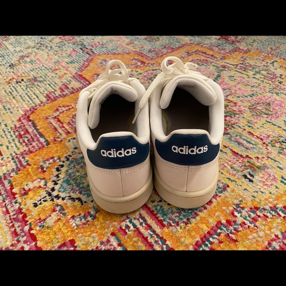 Adidas navy and white leopard stripe sneaker - Picture 5 of 6